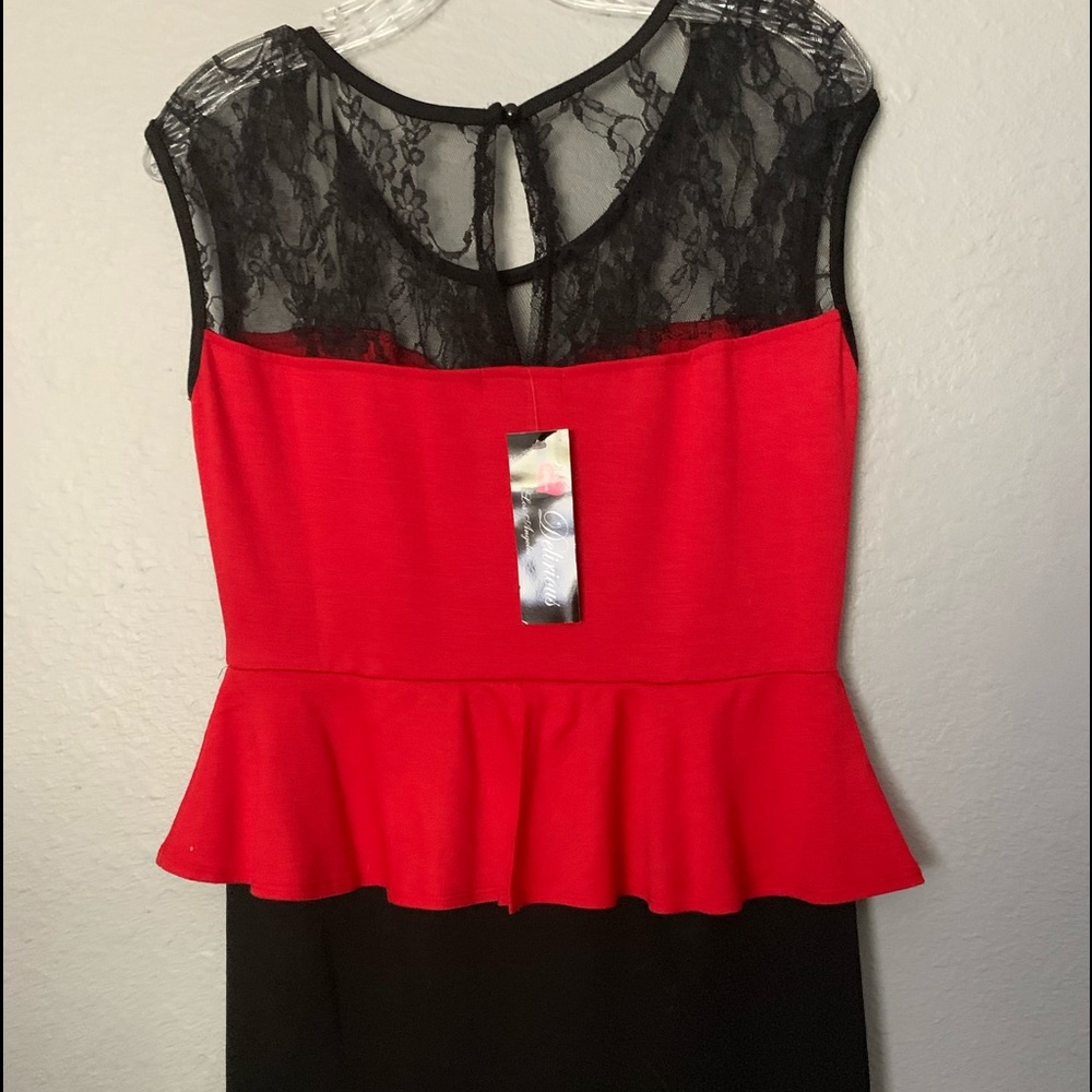Peplum dress
